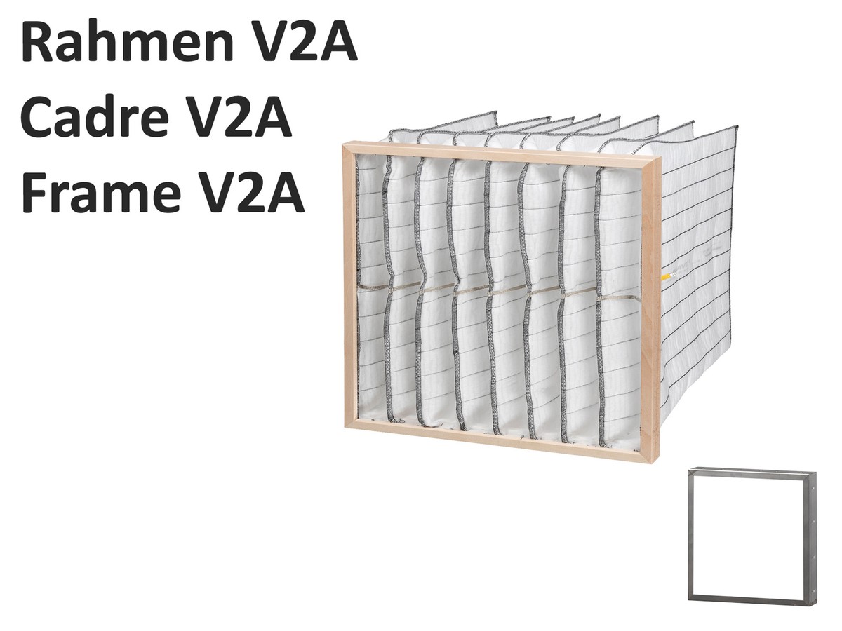 TW-1/70 C-592-402-350-V2A-EX - Synawave® Taschenfilter EX