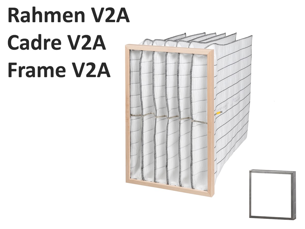 KW6-420-V2A-6T-EX - Synawave® Taschenfilter EX