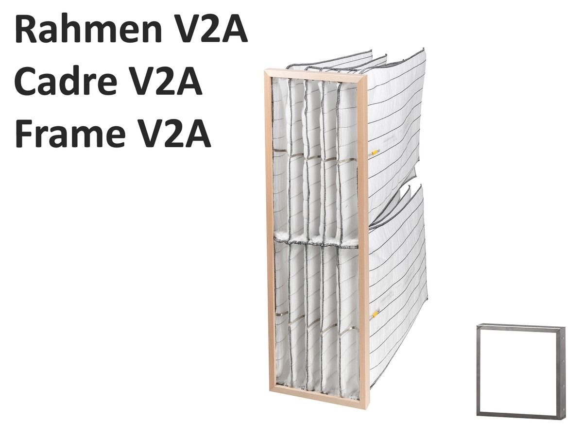 TW-1/90 A+-287-897-500-V2A-EX - Synawave® filtres à poches EX