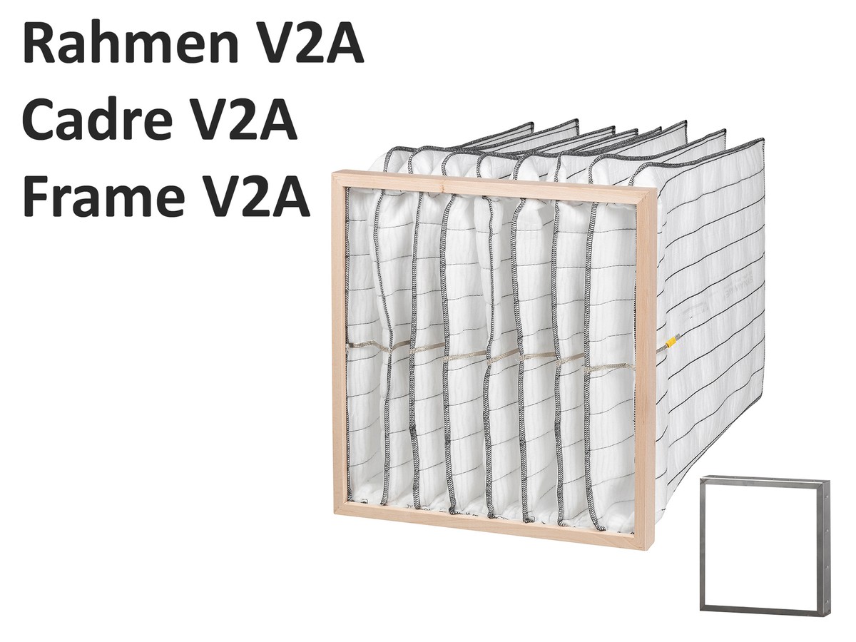 TW-1/70 C-592-592-350-V2A-EX - Synawave® filtres à poches EX