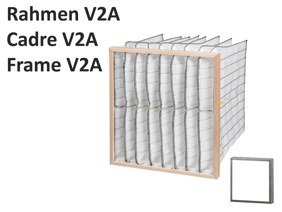 TW-1/90 C-490-592-350-V2A-EX - Synawave® filtres à poches EX