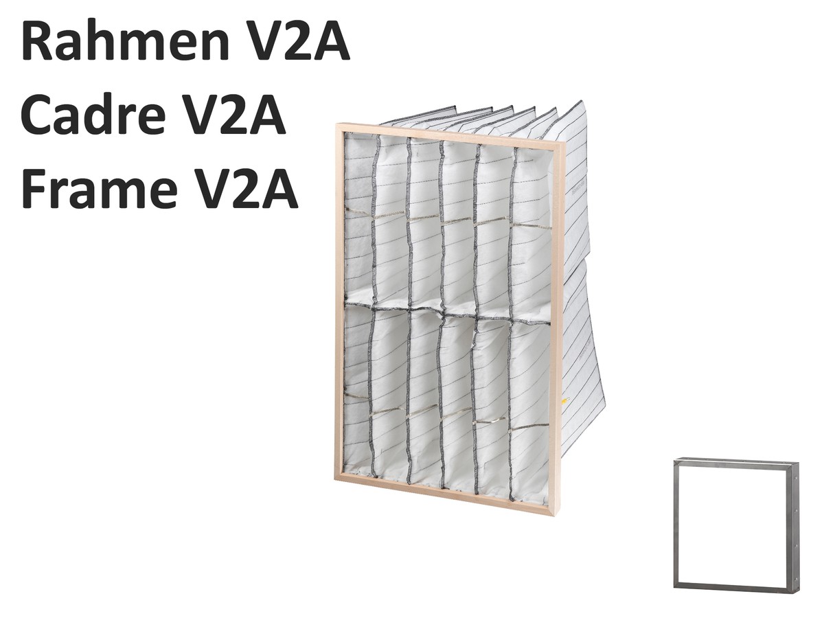 T-C/50-592-897-350-V2A-EX - Taschenfilter EX