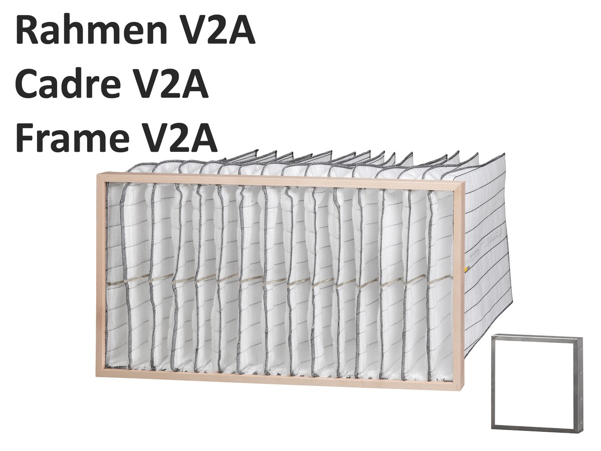 TW-1/90 C-897-592-350-V2A-EX - Synawave® filtres à poches EX