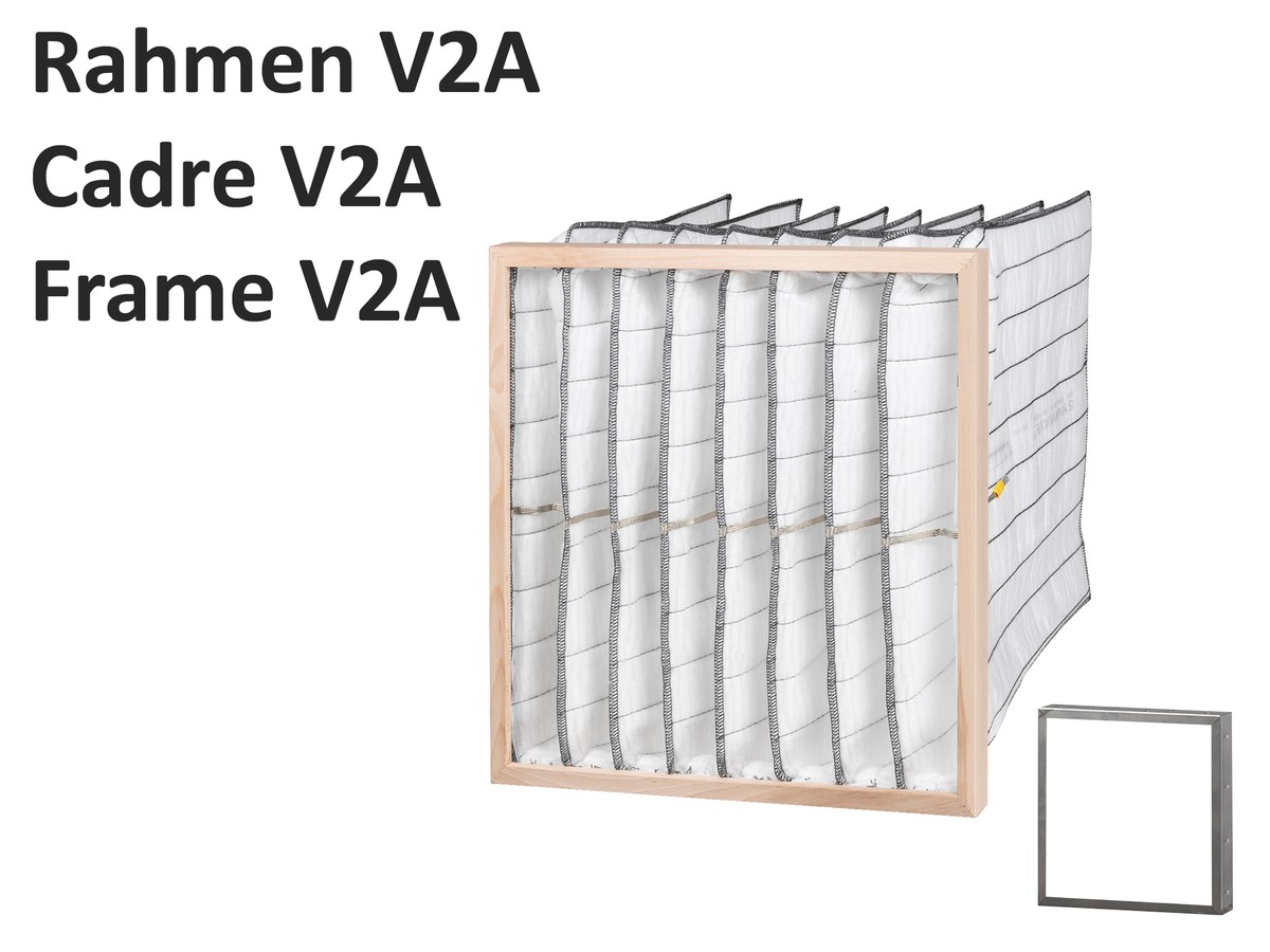 FXW6-510-V2A-8T-EX - Synawave® Taschenfilter EX