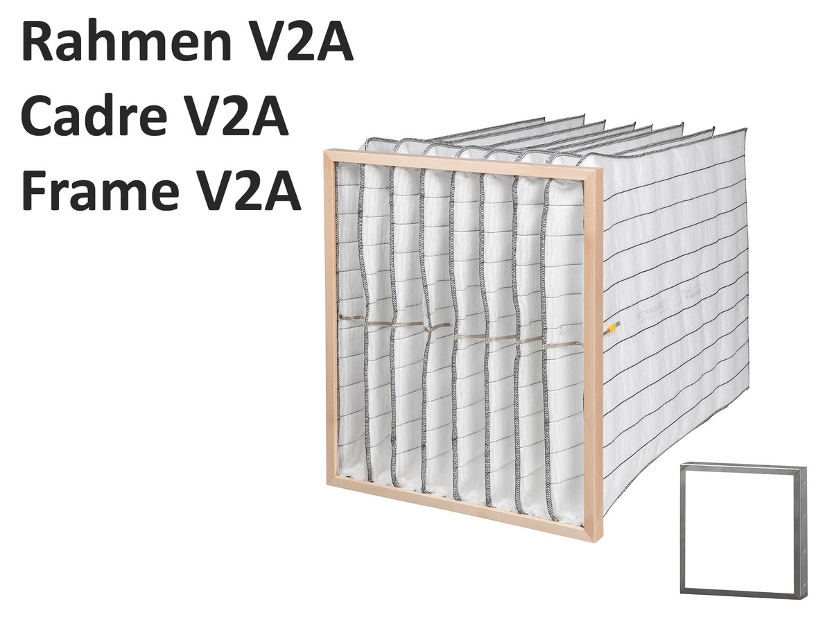 TW-10/60 A-492-492-550-V2A-EX - Synawave® Taschenfilter EX