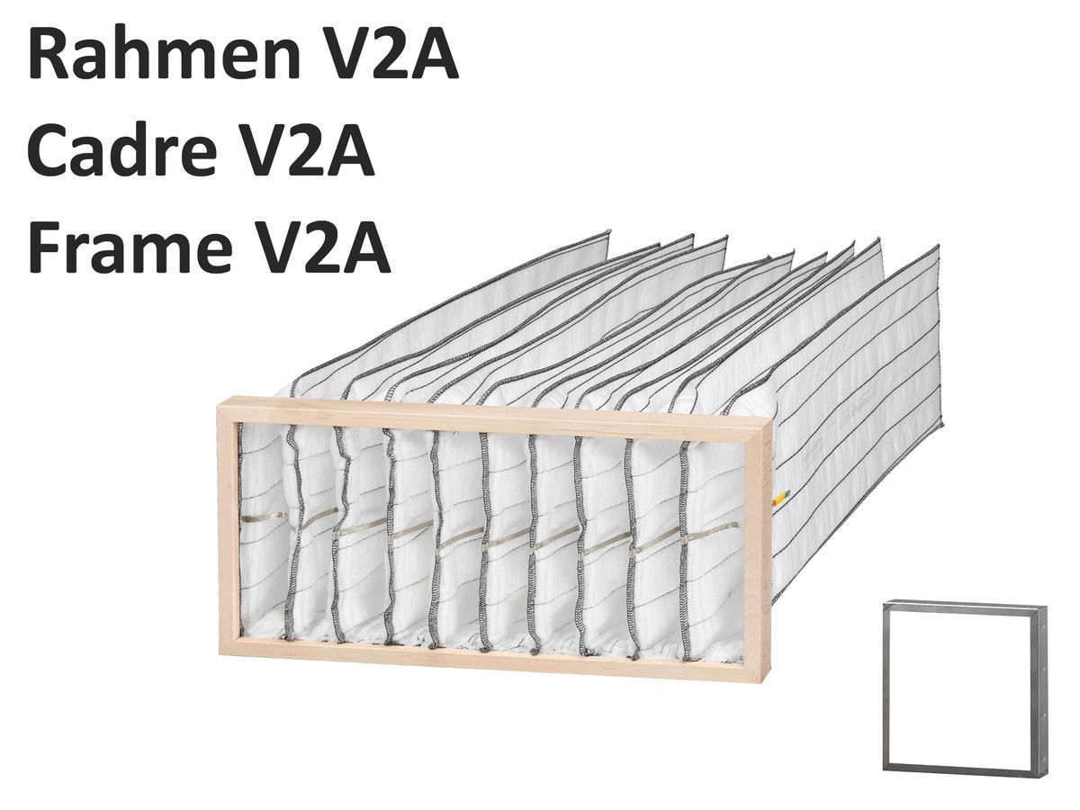 FW9-305-V2A-Q-10T-EX - Synawave® Taschenfilter EX