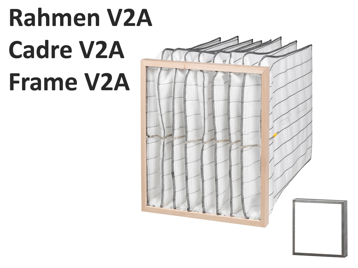 TW-1/70 A+-490-592-450-V2A-EX - Synawave® filtres à poches EX
