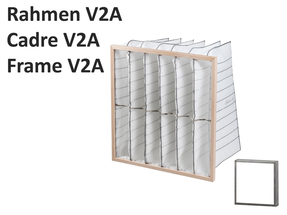 T-C/50-592-592-350-V2A-EX - Taschenfilter EX