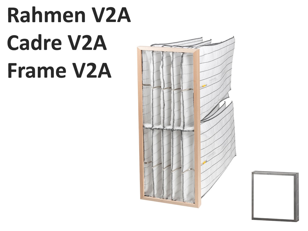 TW-1/70 C-402-897-350-V2A-EX - Synawave® filtres à poches EX