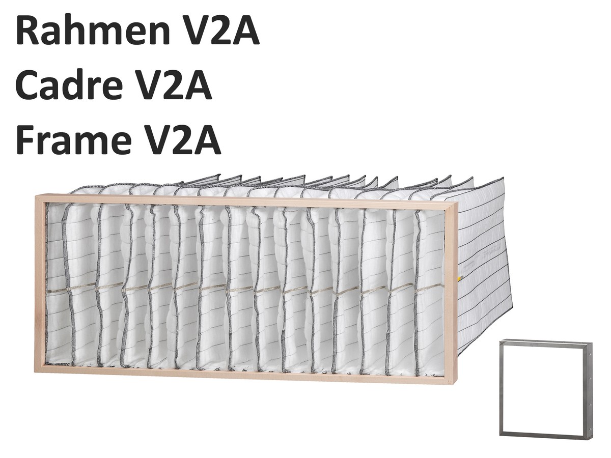 FXW6-915-V2A-Q-15T-EX - Synawave® Taschenfilter EX