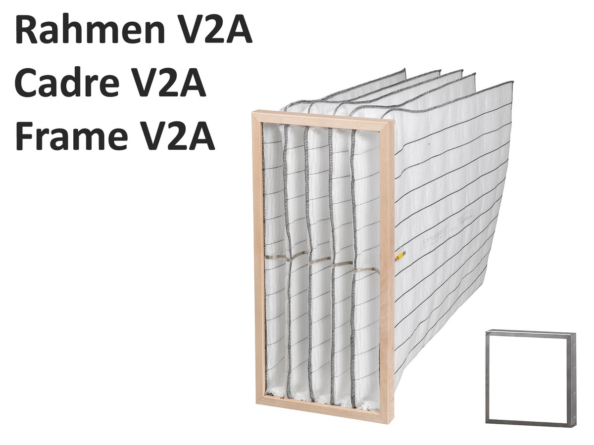 TW-10/60 A-287-592-550-V2A-EX - Synawave® filtres à poches EX