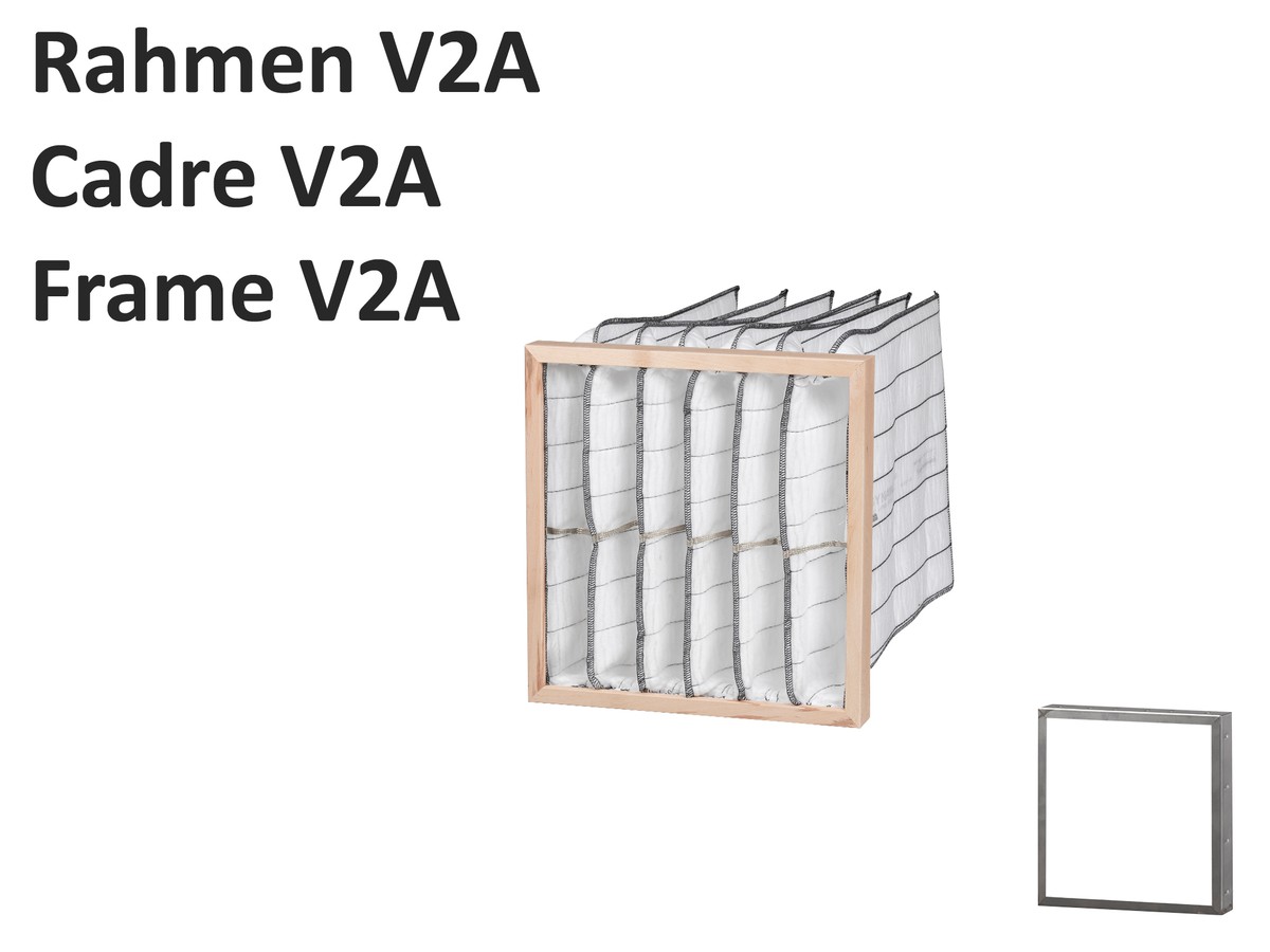 TW-1/90 C-392-392-350-V2A-EX - Synawave® filtres à poches EX