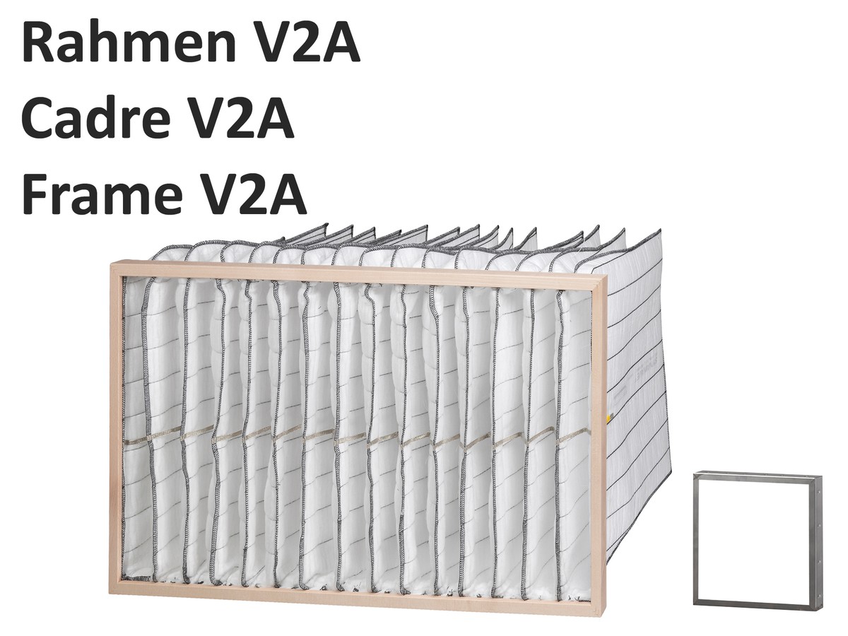 KW9-961-V2A-Q-15T-EX - Synawave® filtres à poches EX