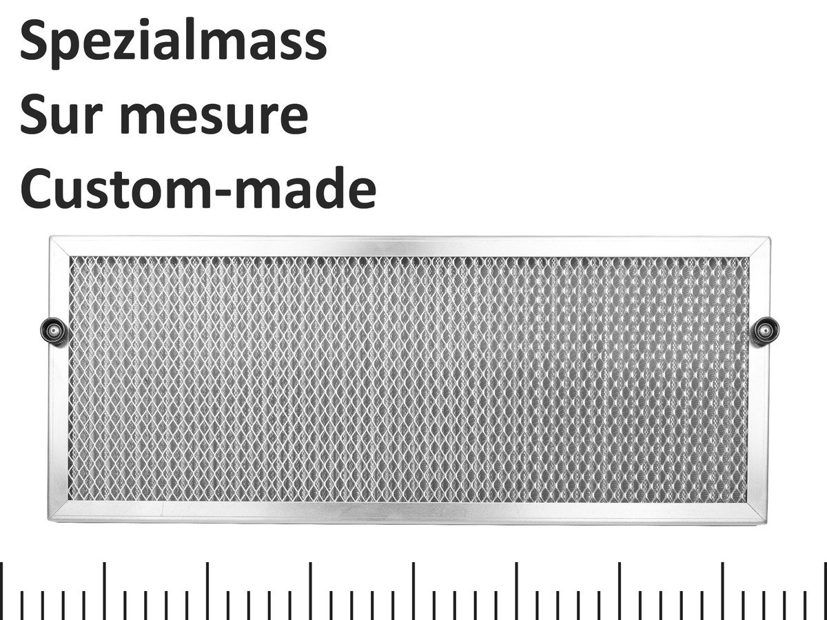 FF25-670-1240-V2A/A-S - Filtres à graisse pour montage en position horizontale