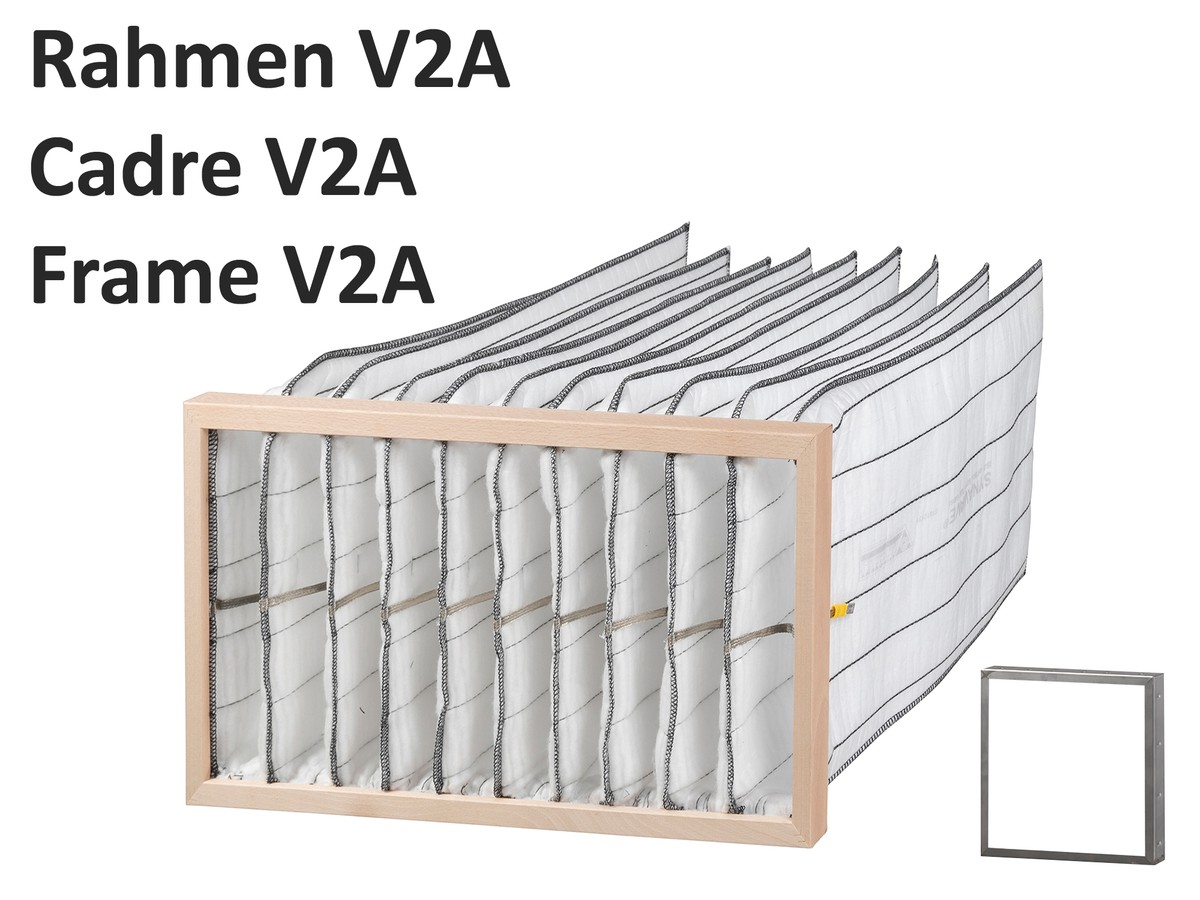 TW-10/60 C-592-402-450-V2A-EX - Synawave® Taschenfilter EX