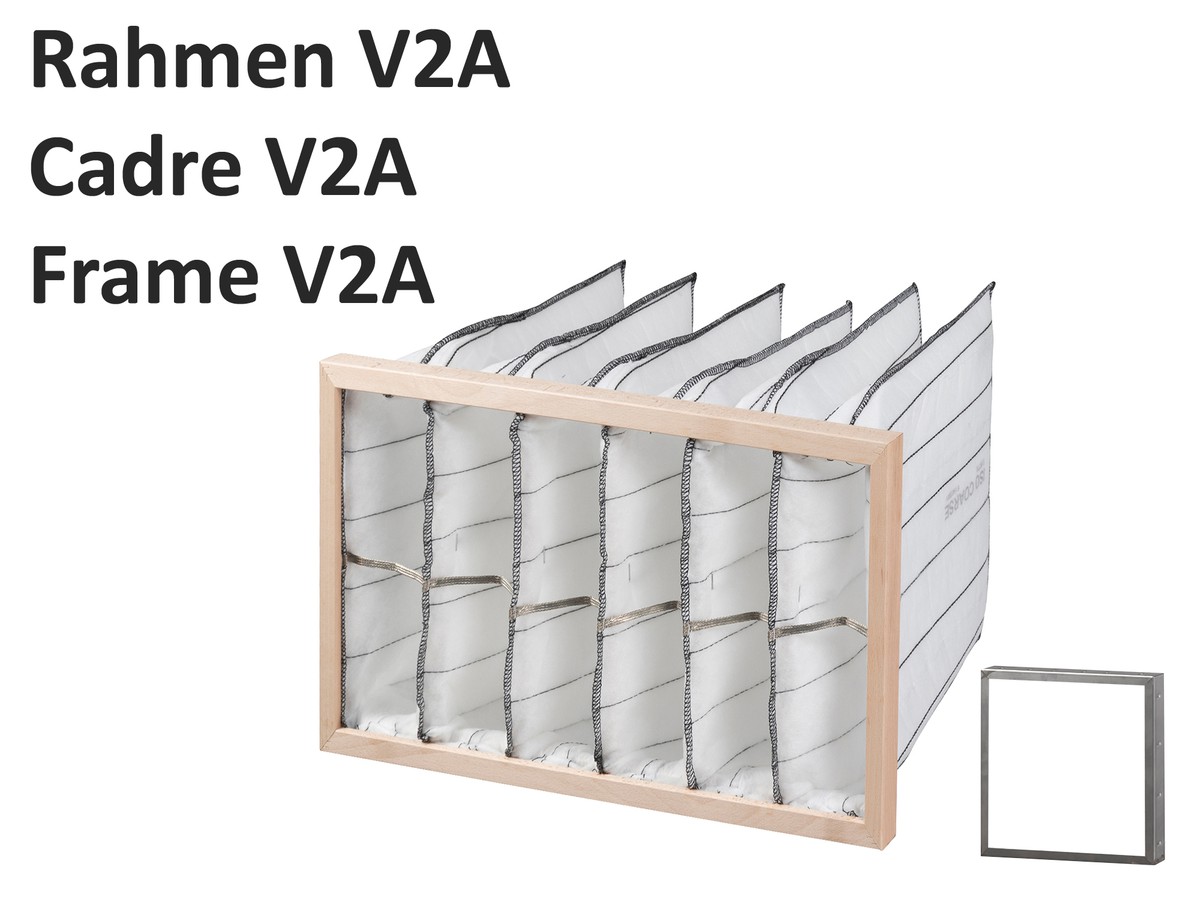 G4-508-V2A-Q-6T-EX - Taschenfilter EX