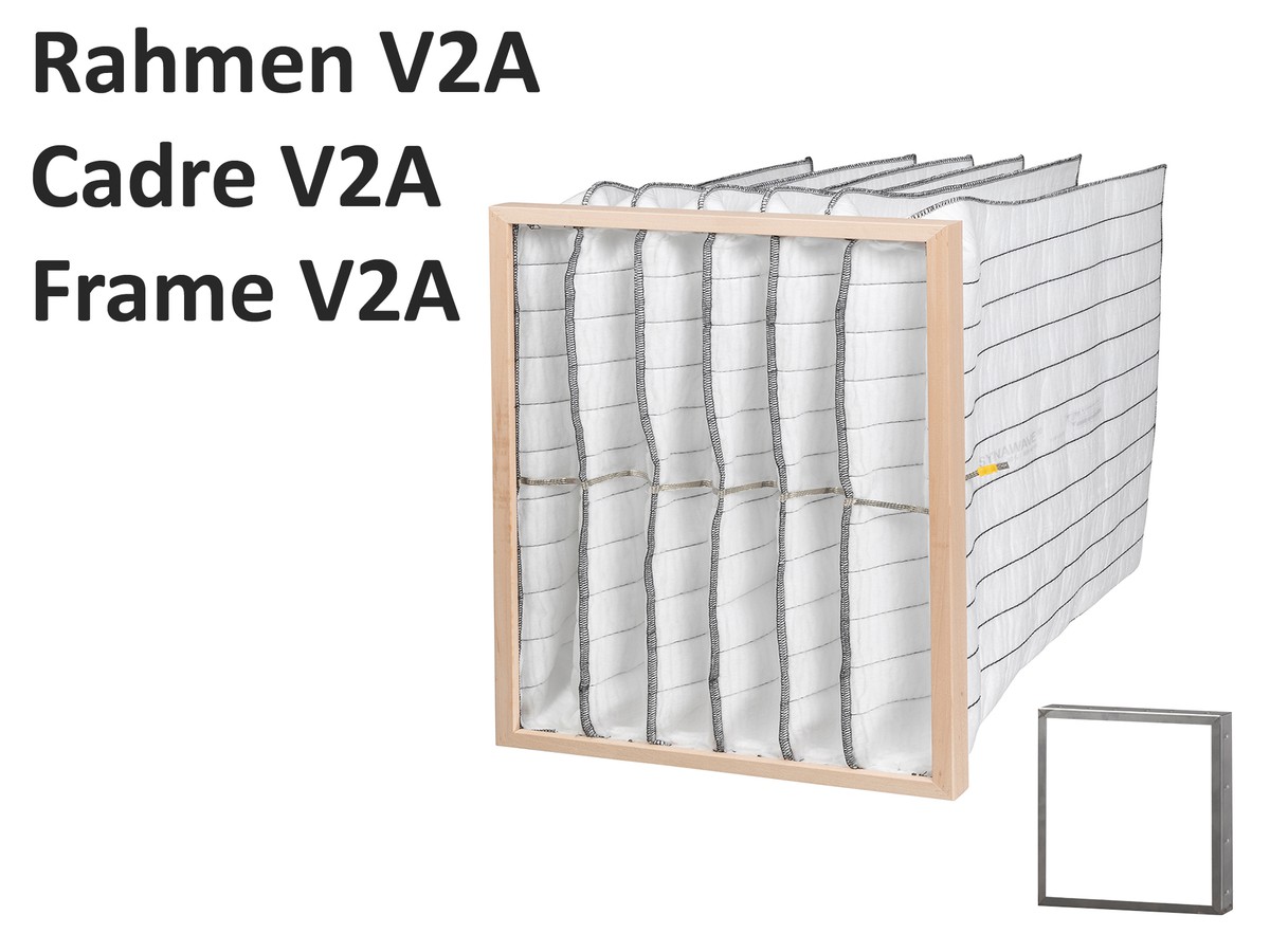 KW9-410-V2A-6T-EX - Synawave® Taschenfilter EX