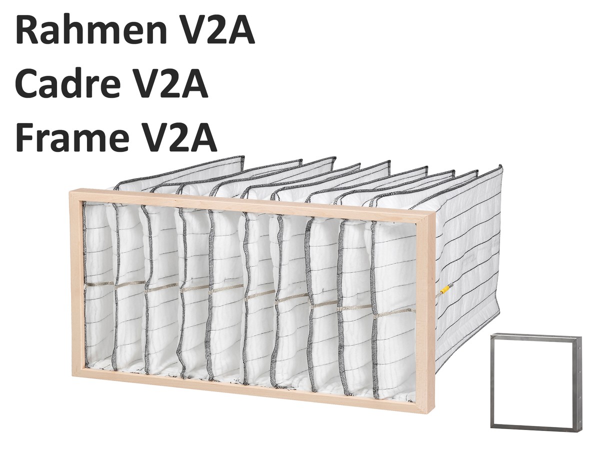 FXW9-305-V2A-Q-10T-EX - Synawave® Taschenfilter EX