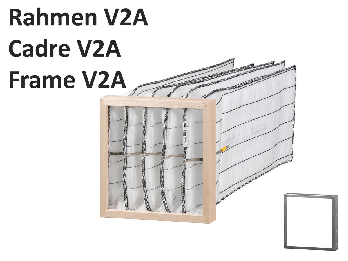 TW-1/90 A-287-287-450-V2A-EX - Synawave® Taschenfilter EX