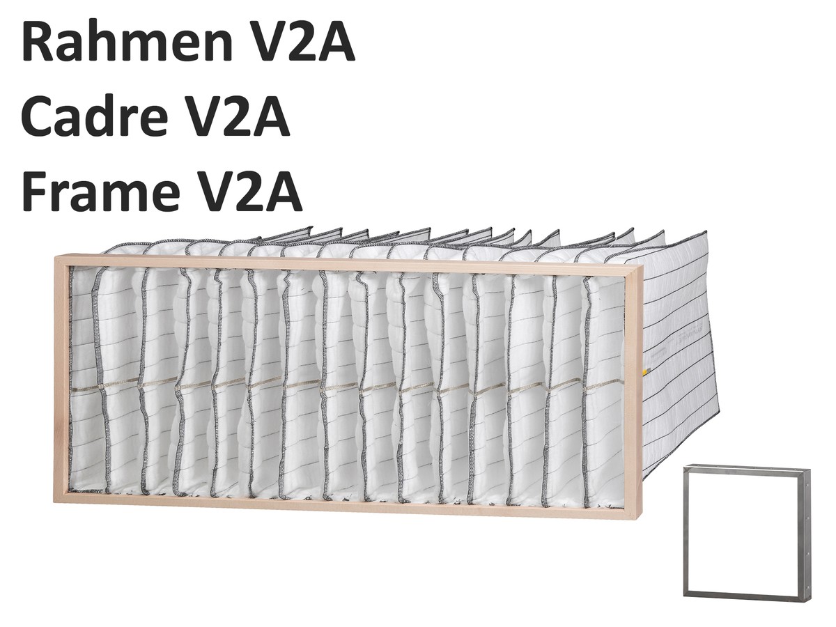 FXW9-610-V2A-10T-EX - Synawave® filtres à poches EX