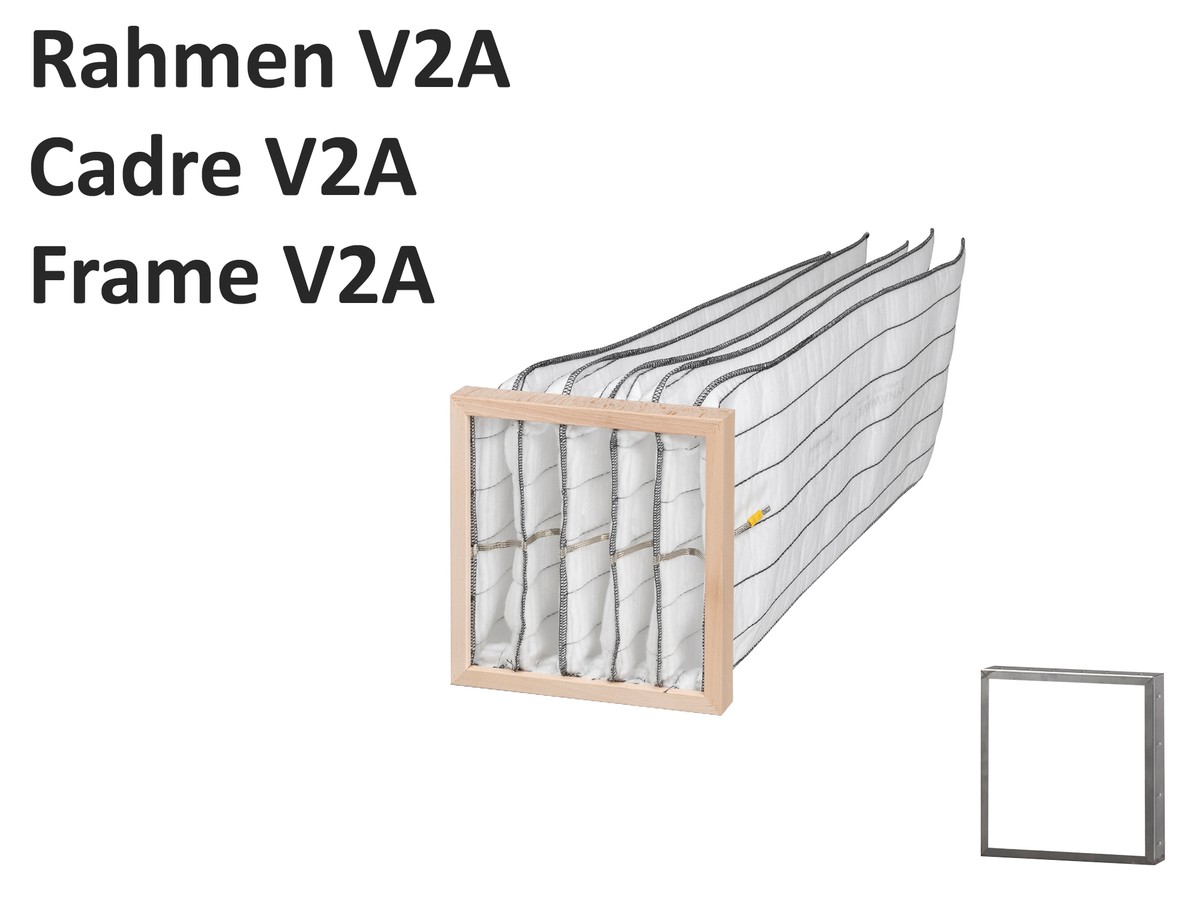 TW-10/60 A-287-287-550-V2A-EX - Synawave® filtres à poches EX