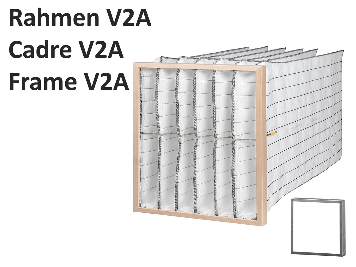TW-10/60 A-392-392-550-V2A-EX - Synawave® filtres à poches EX