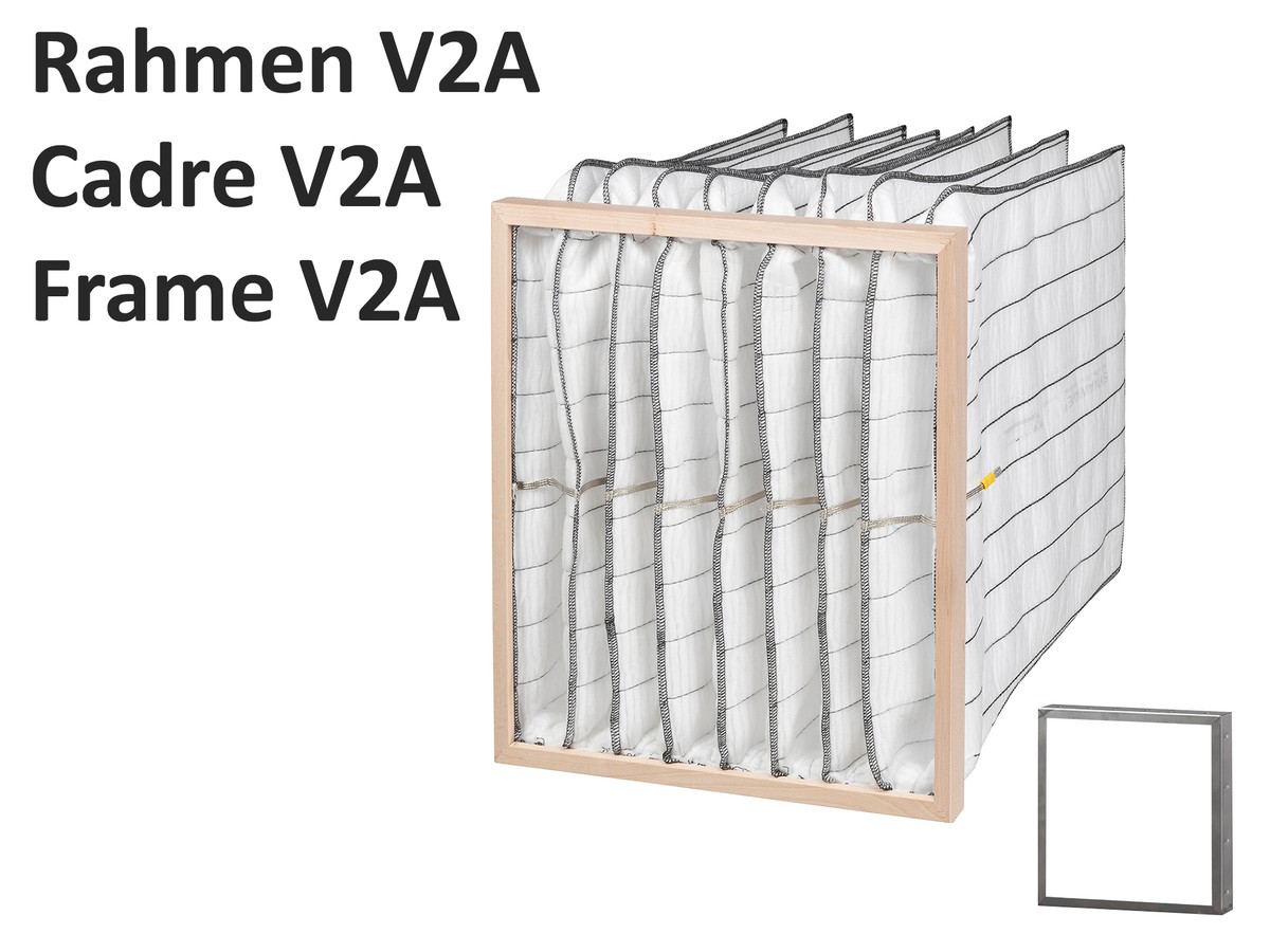 KW6-508-V2A-8T-EX - Synawave® filtres à poches EX