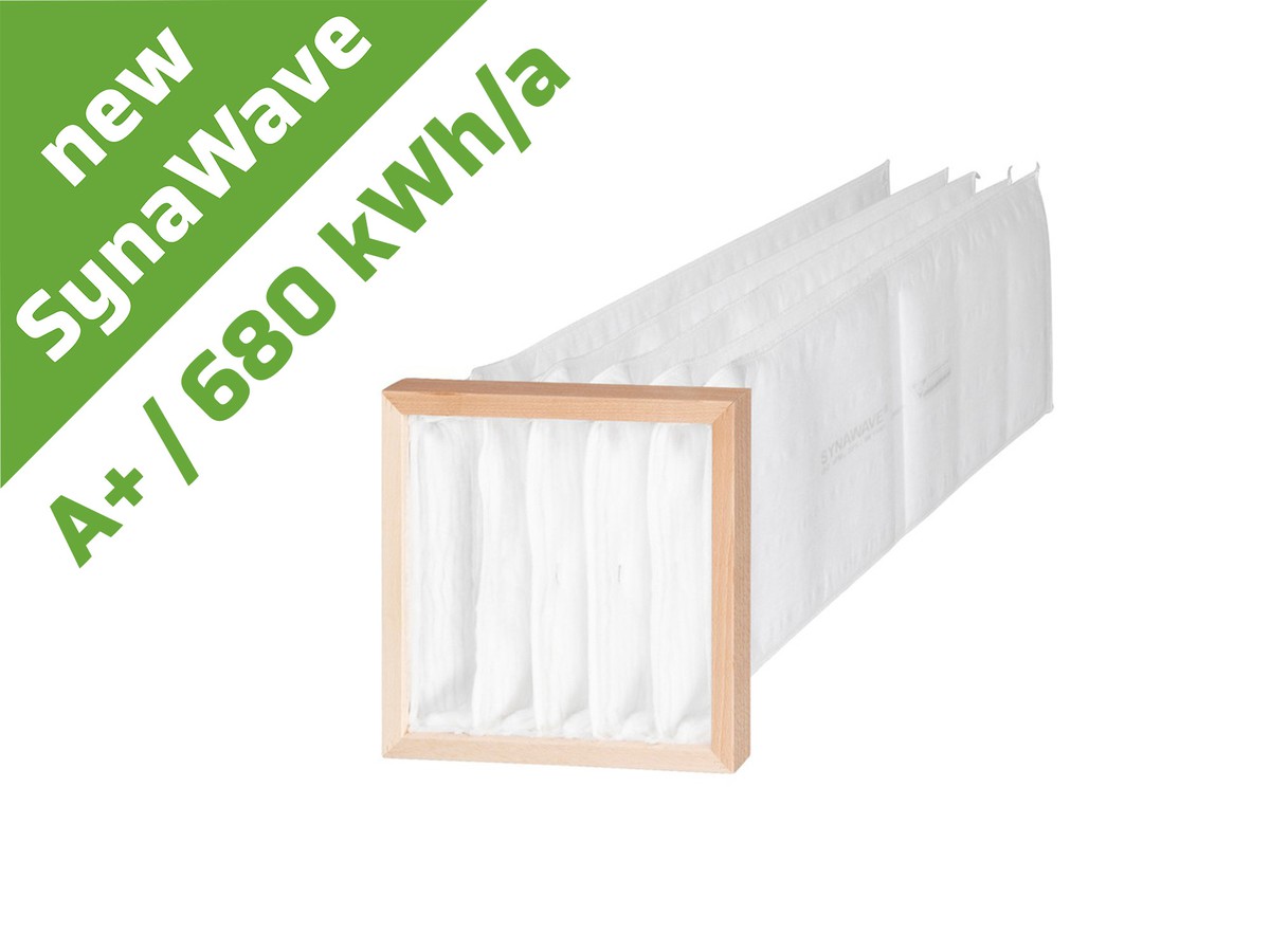 TW-1/70 A+-287-287-600-H - SynaWave® filtres à poches