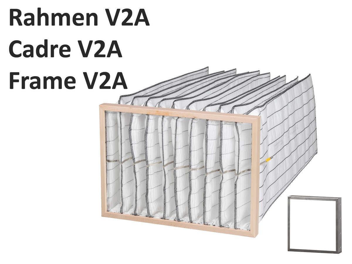 FW6-508-V2A-Q-10T-EX - Synawave® Taschenfilter EX