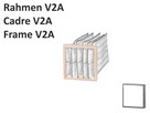 TW-1/90 C-287-287-350-V2A-EX - Synawave® filtres à poches EX