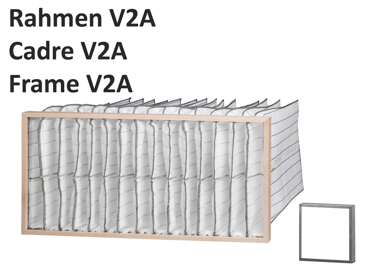 TW-10/60 D-897-402-350-V2A-EX - Synawave® Taschenfilter EX