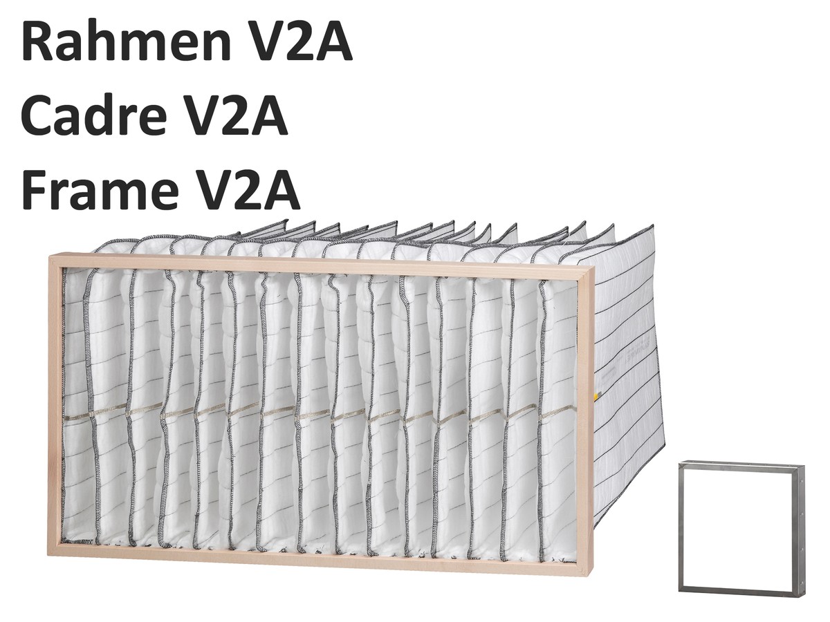 TW-10/60 A-897-490-550-V2A-EX - Synawave® filtres à poches EX