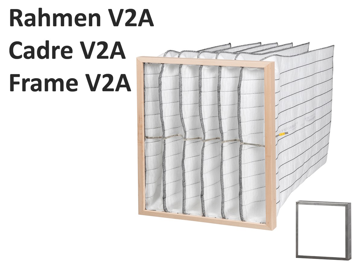 TW-10/60 C-392-392-450-V2A-EX - Synawave® Taschenfilter EX