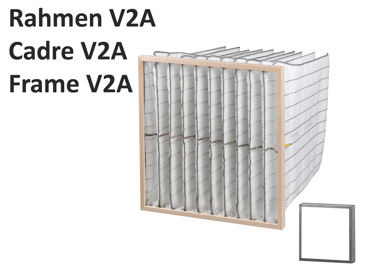 TW-10/60 C-592-592-450-V2A-EX - Synawave® filtres à poches EX